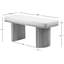 Banc en velours Flynn