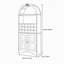 Meuble à vin arqué en bois avec casier à vin amovible, meuble-bar de rangement en MDF anti-rayures avec étagères réglables-658872931