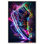 Décoration murale Sneaker Bright Lights Sneaker par Art Remedy