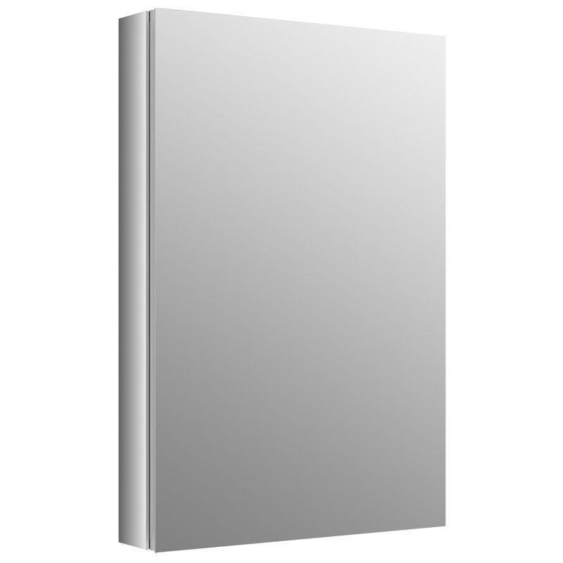 Verdera® 15" W x 30" H Aluminum Medicine Cabinet, 30" H x 20" W x 4.75" D