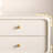 Cream style coffee table TV cabinet combination