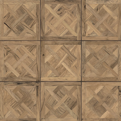 Kings Forest Lattice 17-5/8 In. X 17-5/8 In. Ceramic Floor And Wall Tile