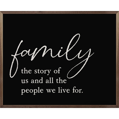 Family Story Script - noir