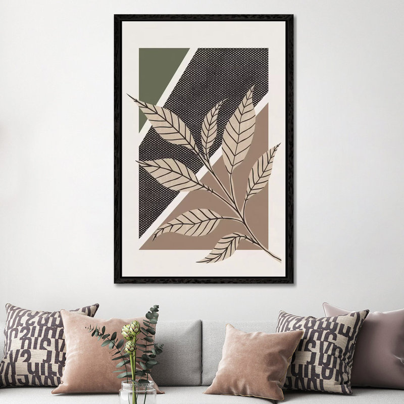 Ramus I by Alisa Galitsyna - Print on Canvas, Black Framed, 152.4cm H x 101.6cm W x 3.81cm D