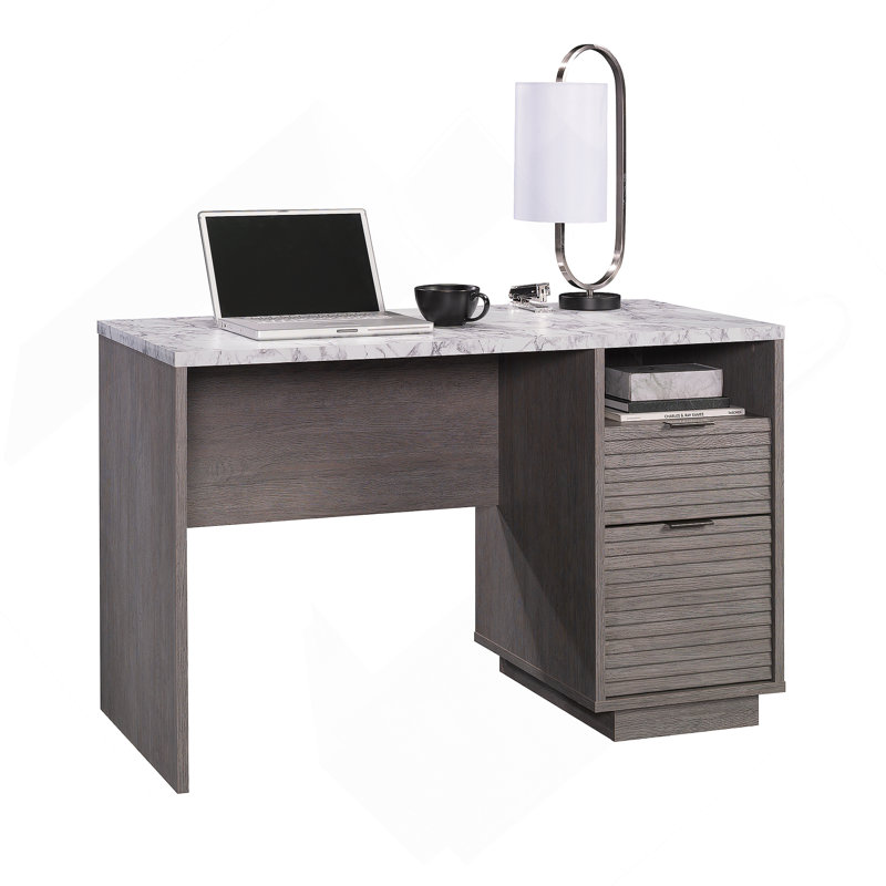 Bureau, finition gris moyen