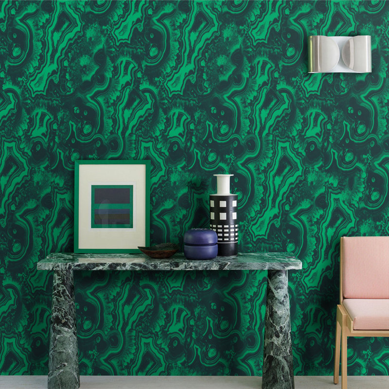 Malachite Green Wallpaper