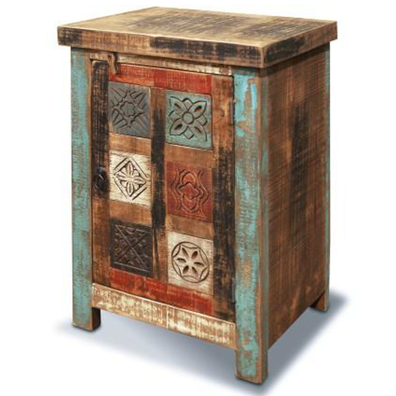 Adelena Solid Wood End Table
