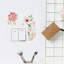 3 feuilles de feuilles de fleurs autocollants d'interrupteur de fleurs autocollants muraux pour interrupteurs de lumière