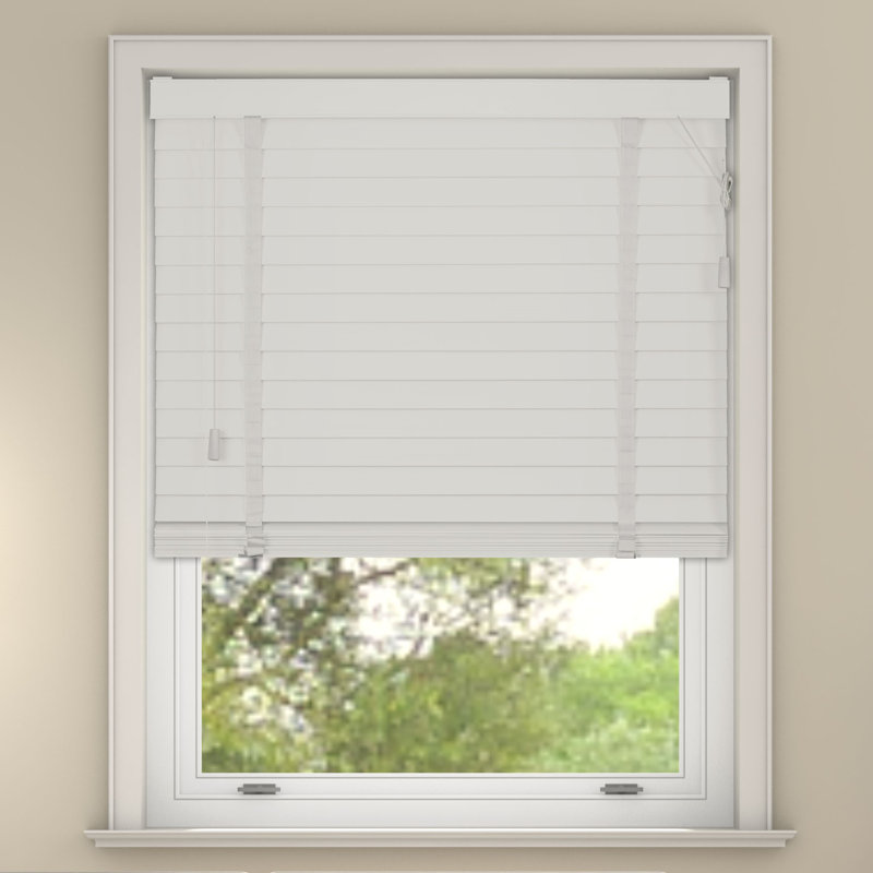 Room Darkening Venetian Blind, 130 cm L x 45 cm W, White