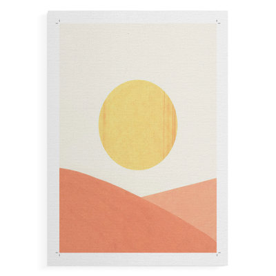 Simple Boho Sun I -Canvas Print Only - NOT FRAMED