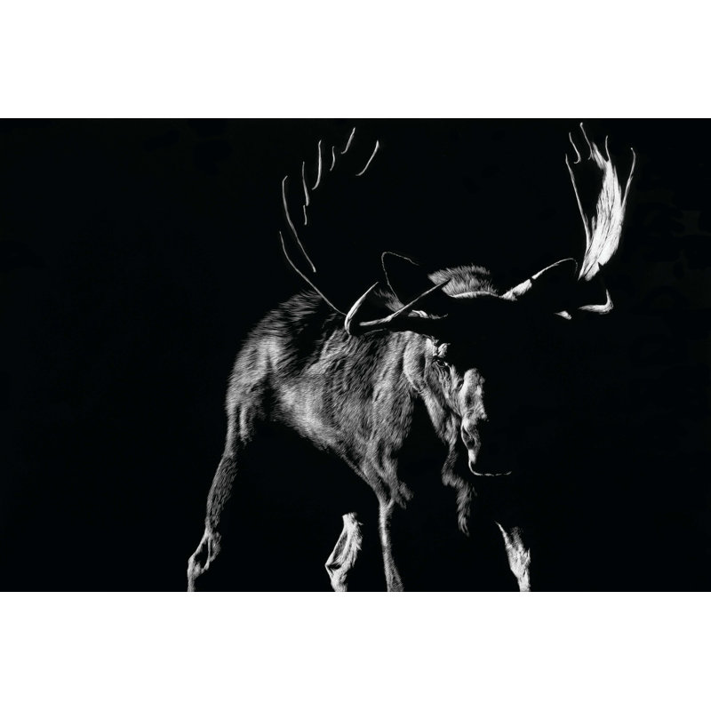 " Bullish " by Julie T. Chapman, 8" H x 12" W