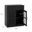 Armoire d'appoint avec portes en verre 23,6 W * 31,5 H Marta-124571522