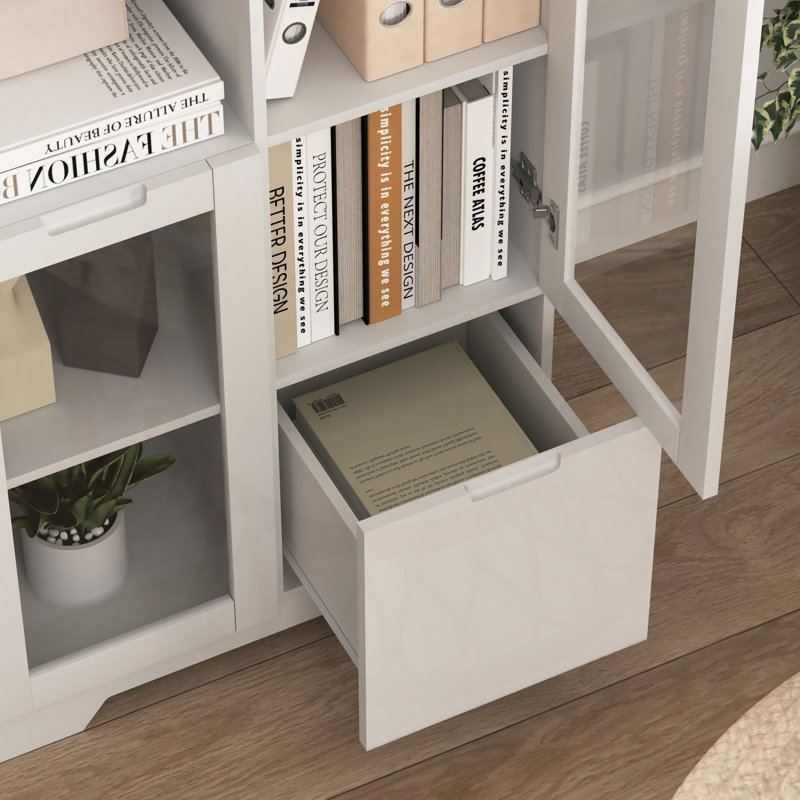Kendon 25.6 Metal Sideboard, White
