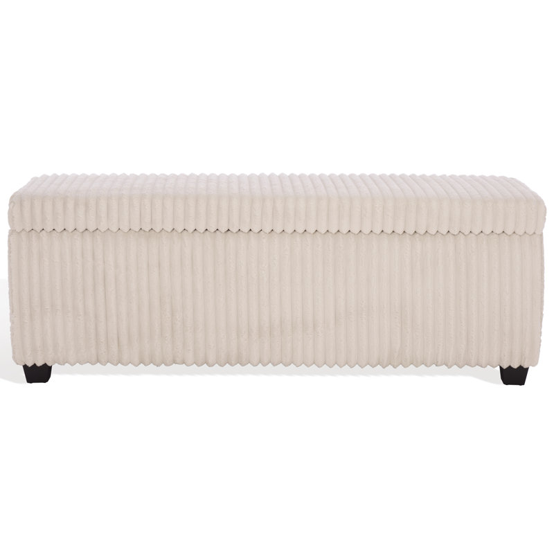 Lynzie Storage Bench, Ivory