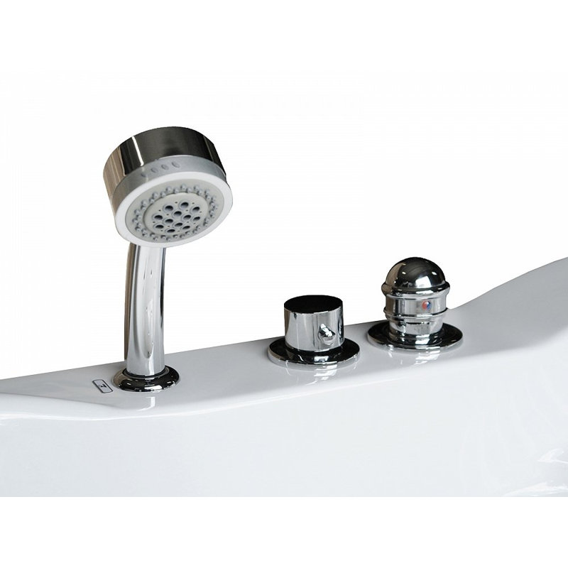 190mm x 150mm Corner Whirlpool Acrylic Bathtub