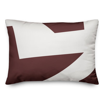  Coussin décoratif géométrique intérieur / extérieur en polyester