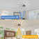 36'' 5 - Blade Dimmable LED Ceiling Fan with Remote Control and APP
