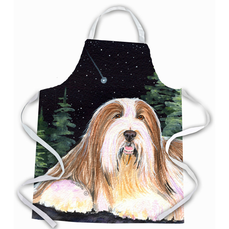 Tablier de collie starry night barbu