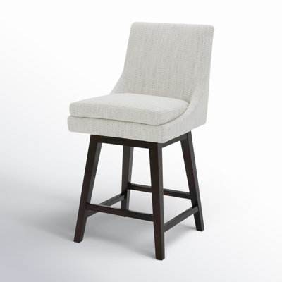 Zahara Upholstered Swivel Counter Stool
