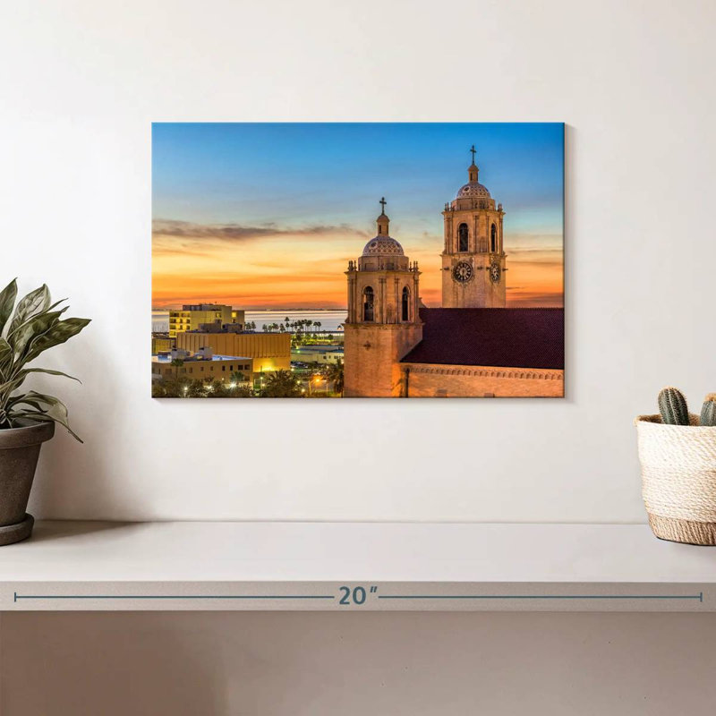 Adella Corpus Christi Cathedral, 8" H x 12" W