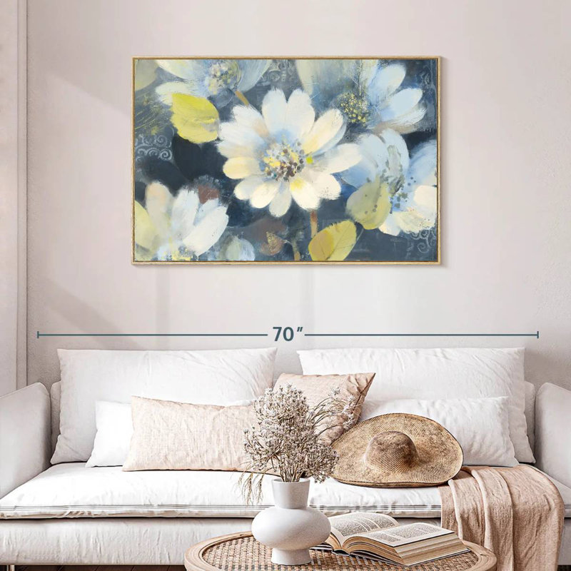 Collection Spring II, Cadre flottant en bois naturel, 43 po x 29 po