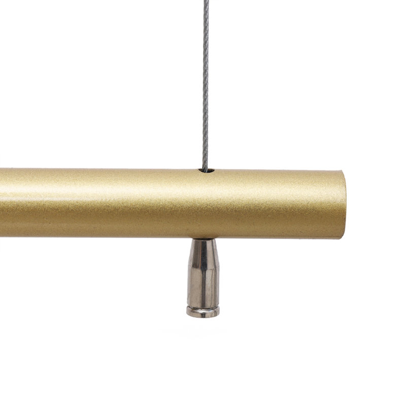 Quamel 39.37'' Metal Industrial Pipe Clothing Rack
