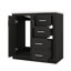 Ensemble de meuble-lavabo 36 po avec lavabo en céramique 36 po, ensemble de meuble-lavabo autonome équipé de 3 tiroirs-403869218