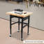 Comptoir rectangulaire NE COMPREND PAS LES TABLETTES-106900734