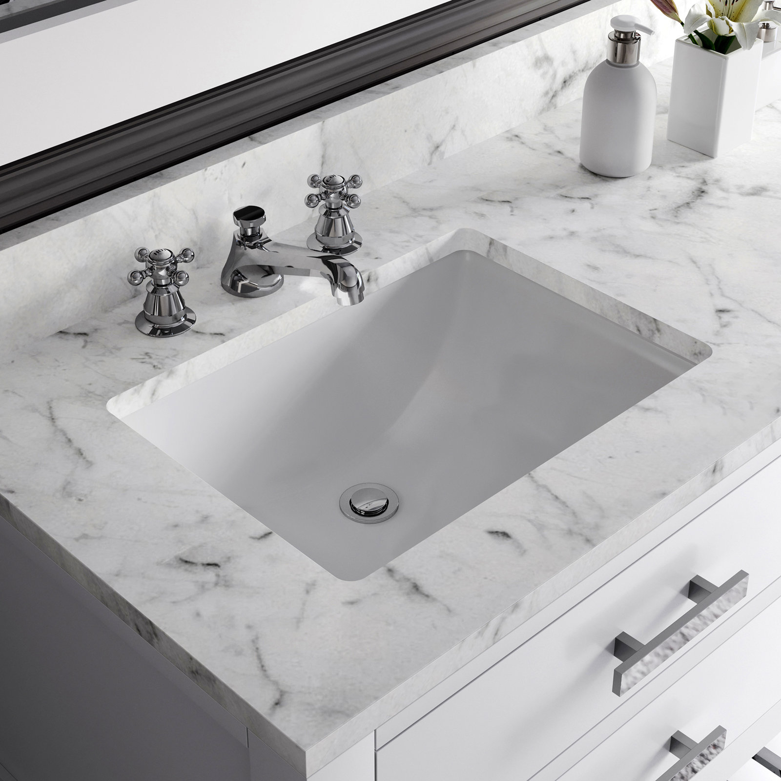 Cronin 72" Pine Double Bathroom Vanity, Solid White, 72"
