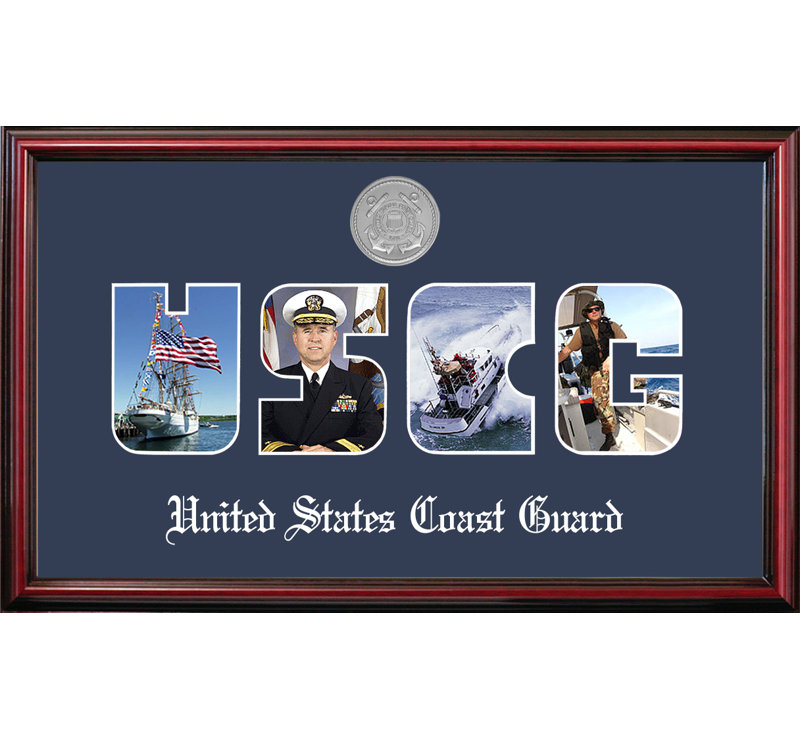 Coast Guard Collage Photo Petite Picture Frame