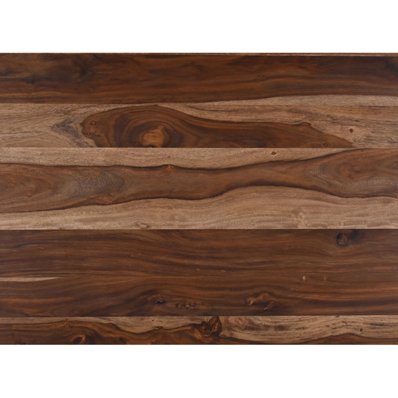 Rosewood Rectangular Dining Table, Brown Wood, 30"H x 94"L x 42"W