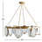 Taza Belmont 8 - Light Chandelier