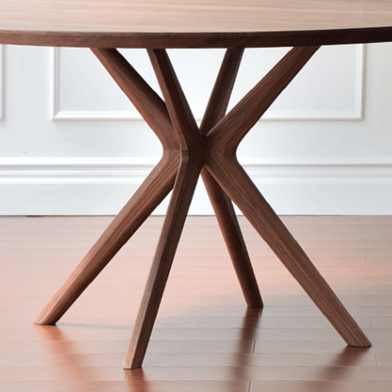 Petite table ronde moderne et simple, H 29,52 po x L 47,24 po x l 47,24 po 