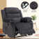 Soft Velvet Fabric Recliner Chair With Massage And Heat Functions Set Of 2