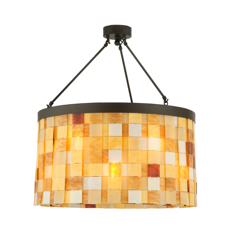 Calico 12 - Light Semi Flush Mount