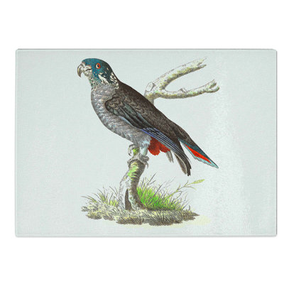 Glass Dusky Parrot by George Shaw Chopping Board