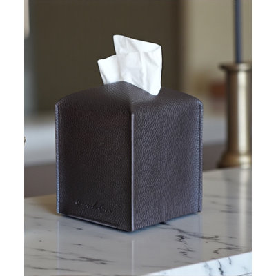 Modern PU Leather Tissue Box Cover