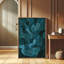«Deep Teal», abstrait géométrique Mid Century Modern Shapes, composition minimaliste, impression encadrée-1098912607-1098912606