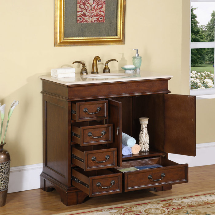 Ensemble de meuble-lavabo simple 36 po Ramsell