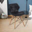 Cressida Modern Dining Chairs With Ergonomic Design And PU Leather Surface