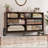 7-Drawer Dresser with Anti-Tip Device & Metal Legs - Sturdy TV Stand for up to 60" TV, Storage for Bedroom & Living Room-1464362552
