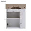 Meuble-lavabo flottant moderne 21,6 po