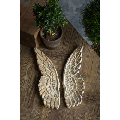 Handmade Birds Solid Wood Wall Decor