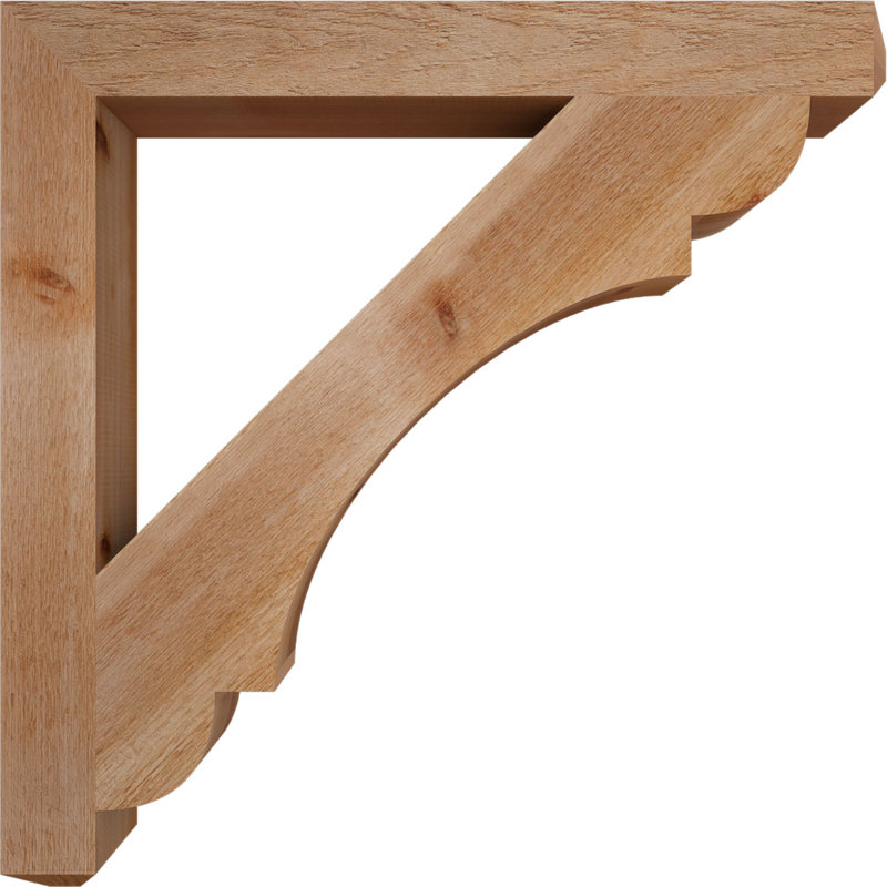 Support pour scie rugueuse Western C 4, l 4 po x P 38 po x H 38 po, Cèdre rouge de l'Ouest (brut), H 38 po x l 4 po x P 38 po