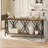 70.8" Console Table with 2 Tier and Storage