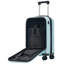 Ensemble de 3 valises à ouverture frontale, valise de transport rigide avec port USB, bagage extensible avec poignée à roulettes, verrou TSA