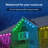 100FT Permanent Eave String Lights, RGB+IC LED Lights with App & Remote Control, 100 Scene Modes, IP67 Waterproof, Indoor Outdoor Decor Lights for Christmas, Halloween, Holiday and Daily Use-2074873616