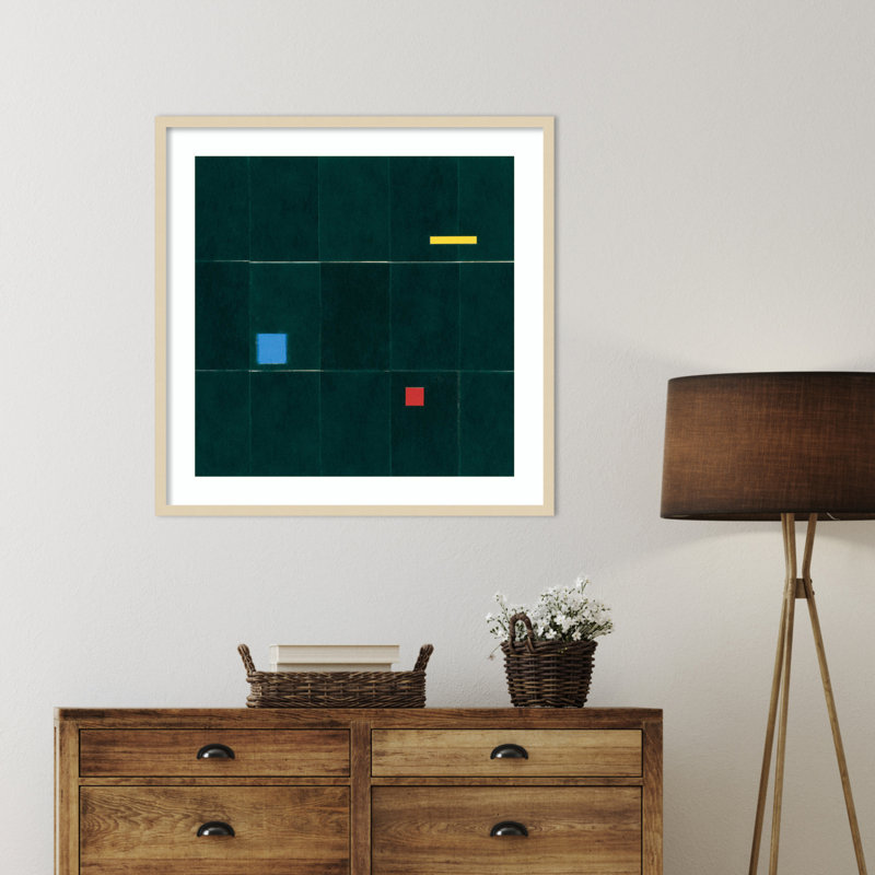 «Kitchen Scourers» par Alex Dunn, impression sur papier, Encadrement brun, H 33 po x l 33 po