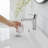 Single-Hole Single-handle Bathroom Faucet with Drain Assembly-87349302