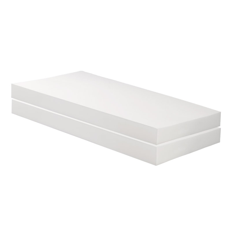 2PC High-Density Foam Cushion Replacement 72x24in - Resilient Customizable Foam Pads for Sofa, Bench, Lounge Chair, Bay Window | Choose Thickness (1-6in)